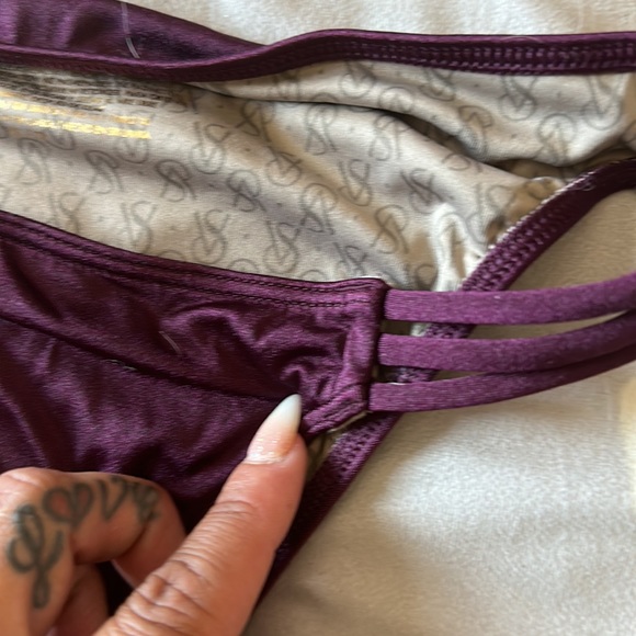 Victorias Secret purple Bikini set 34c/XS - Picture 5 of 9